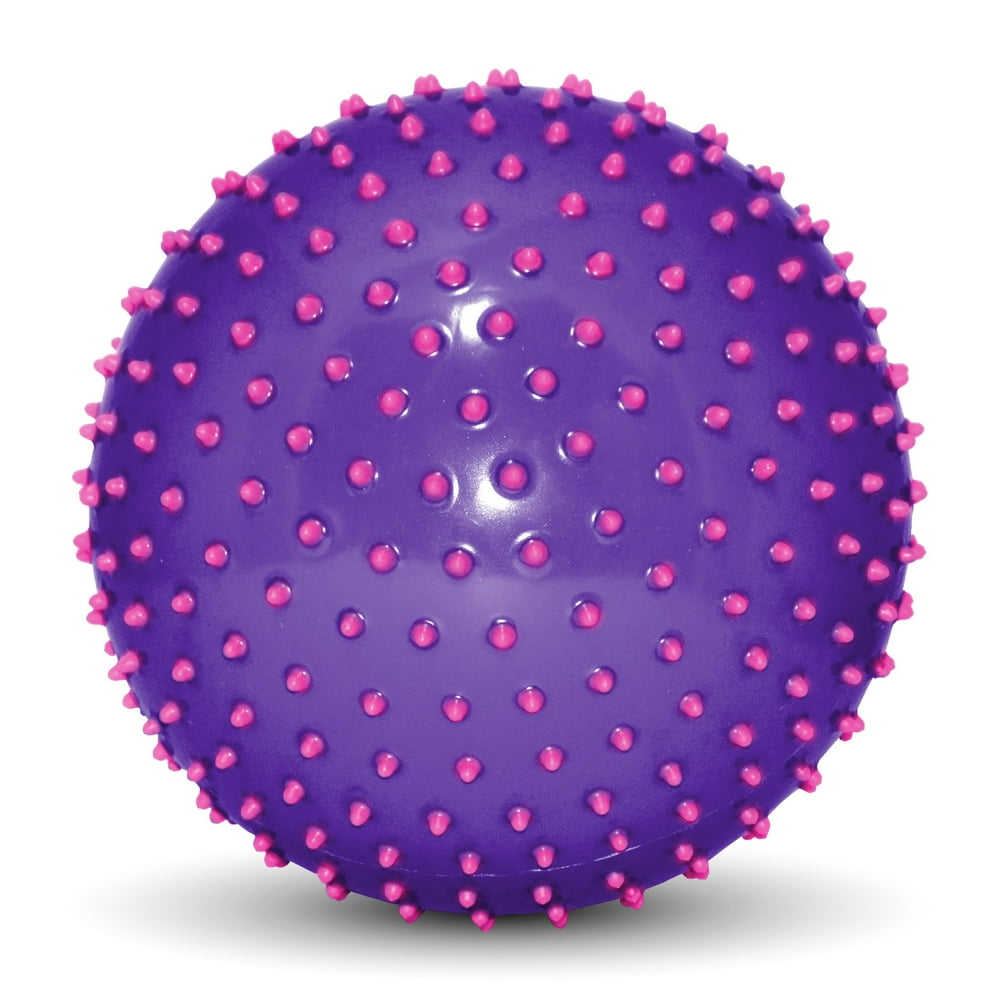 Hedstrom 9 inch Spikey Purple and Pink Playball Items May Vary