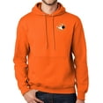 thumbnail image 1 of Mens Crashing Bowling Pins High Visibility Hoodie Sweatshirt, Medium Safety Orange, 1 of 3