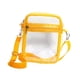 thumbnail image 1 of Bolso Transparente Bolso Cruzado Transparente Correa Ajustable Duradera Bolso de Mano Impermeable Bolso Transparente Monedero Transparente para Deport amarillo pequeño, 1 of 7
