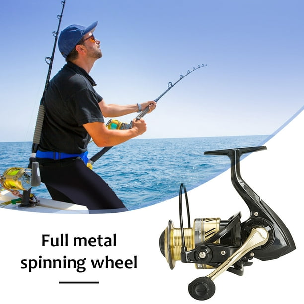 Fishing Reel Front Drag Spinning Wheel Saltwater/Freshwater