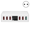 thumbnail image 1 of Cargador USB QC 3.0 de 6 puertos Pantalla digital de carga rápida Estación de carga inteligente 100‑240VEU Enchufe 100‑240V, 1 of 5