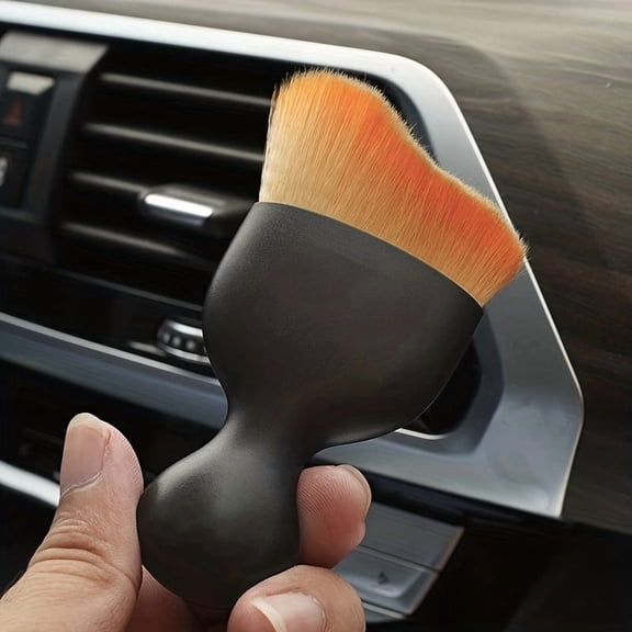 Car Detailing Brush for Interior Cleaning, Soft Bristle Auto Cleaning Tool for Trucks, SUVs & Cars