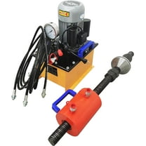 EQCOTWEA Excavator Sleeve Pressing Machine Hydraulic Crawler Pin Remover Track Pin Press 70T 220V