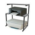 3 Tier Iron Printer Stand Desk Shelf Storage Home Table Storage For 3-tier-iron-printer-stand-desk-shelf-storage-home-table-storage-for
