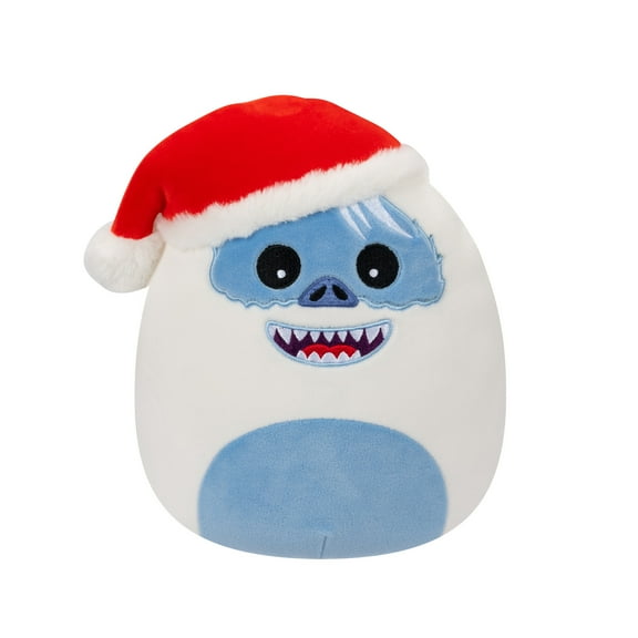 Squishmallows Official Plush 8 inch Bumble with Santa Hat - Childs Ultra Soft Stuffed Toy