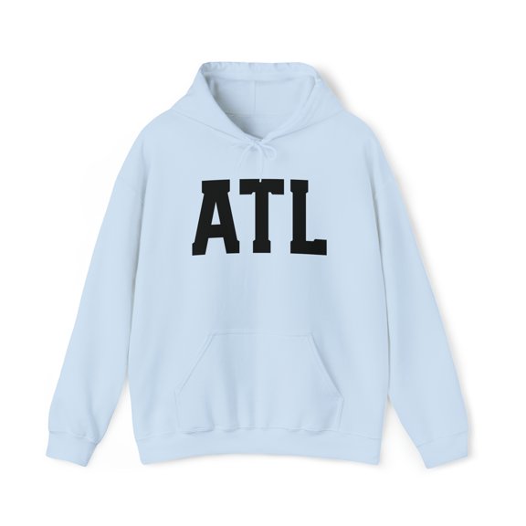 ATL Atlanta Georgia Moving Away Hoodie, Gifts, Hooded Sweatshirt