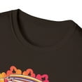 thumbnail image 3 of Hippie Van Bus Unisex T-Shirt Boho Festival Flowers 60s 70s, 3 of 3