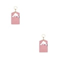 thumbnail image 2 of Advancent Llavero colgante decorativo de dibujos animados llavero mochila monedero cinturón llavero portátil reutilizable tarjetero tipo 3 tipo 3 2Conjunto, 2 of 6