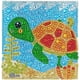 thumbnail image 3 of Pequeños y fáciles kits de fabricación de mosaicos de pintura de diamante 5d DIY con marco blanco para niños - Pequeña tortuga, 3 of 5