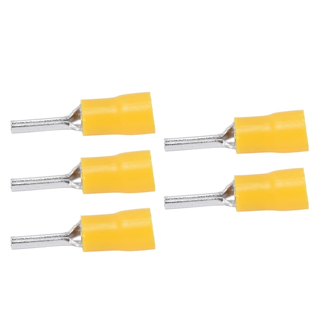 Terminal de casquillo de cable, 100 piezas de casquillo de 12 a 10 AWG, kit de conector de casquillo de extremo de casquillo, claridad notable