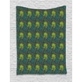 thumbnail image 1 of Tropical Tapestry, Tropical Leaves in Sketch Style Aralia and Fern Inspired Foliage Spotted Backdrop, Wall Hanging for Bedroom Living Room Dorm Decor, 40W X 60L Inches, Multicolor, by Ambesonne, 1 of 2