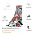 thumbnail image 3 of ZICANCN Microfiber Beach Towels, London City Doodle Quick Dry Bath Towels 27.5"x55" Inch Oversized for Adults Men Women, 3 of 9