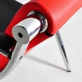 thumbnail image 5 of 1 Pcs Office Reception Waiting Chair W/ PU Leather Visitor Guest Sofa Seat Red, 5 of 6