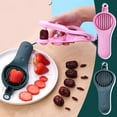 thumbnail image 1 of Multifunctional Kitchen Tool | Fruit Corer and Cutter in One | Stainless Steel Core Remover | 7.76-Inch Household Gadget for Apples & Pears, 1 of 5
