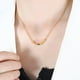 thumbnail image 1 of Zhuge Colgante de collar hecho a mano, viaje por el desierto con incrustaciones de piedras preciosas, colgante vintage, collar personalizado (azul), 1 of 5