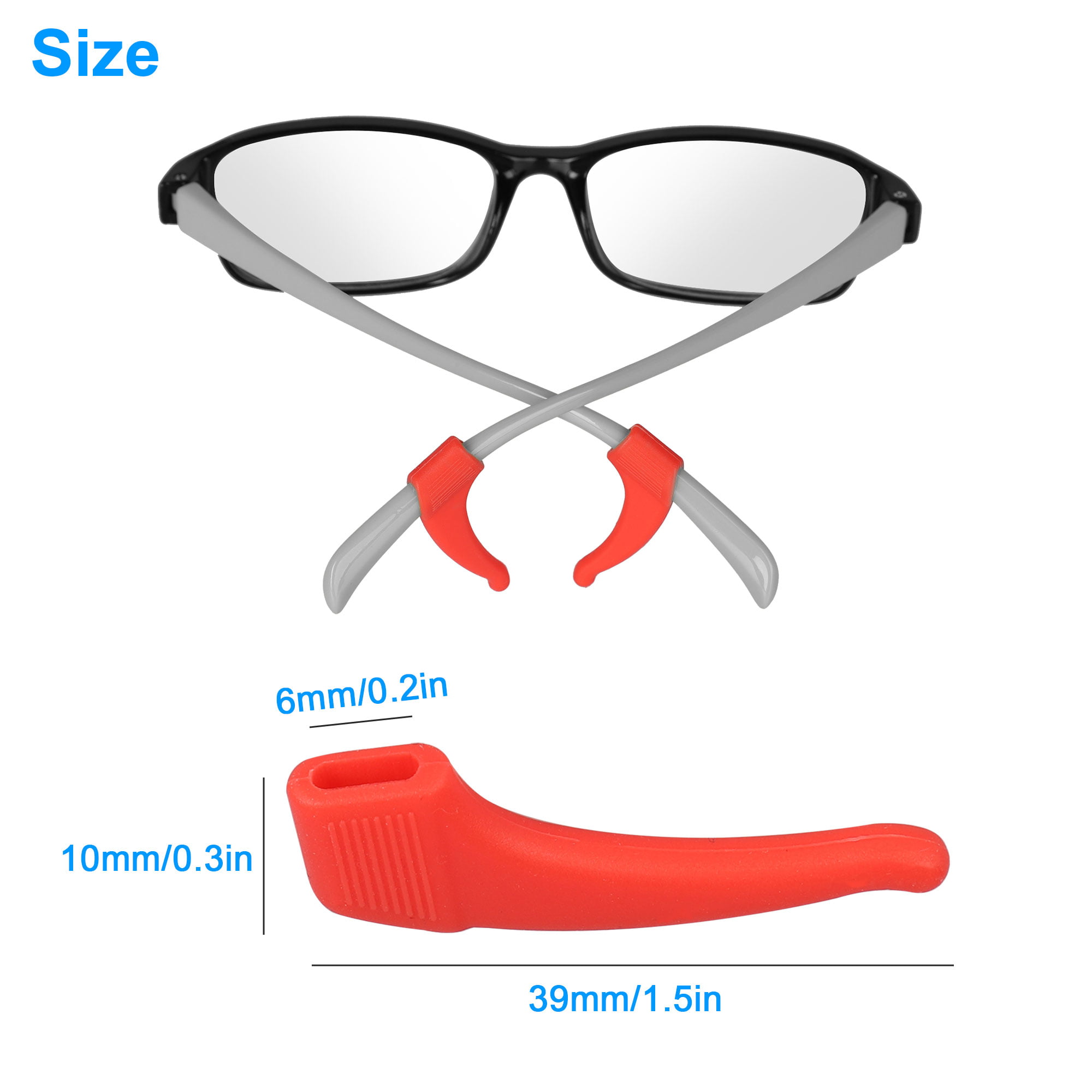 Silicone Eyeglass Holders Set Eyeglass Chain Holders Eyeglass Grip