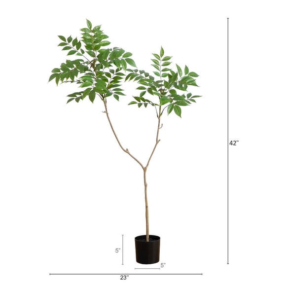 Nearly Natural 3.5ft. Artificial Sumac Tree