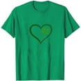 thumbnail image 5 of Aofany Womens St Patricks Day Shirt Green Heart Clover Irish Shamrock Women's Crew Neck St Patricks Day Shirts Gift for Her, 5 of 5