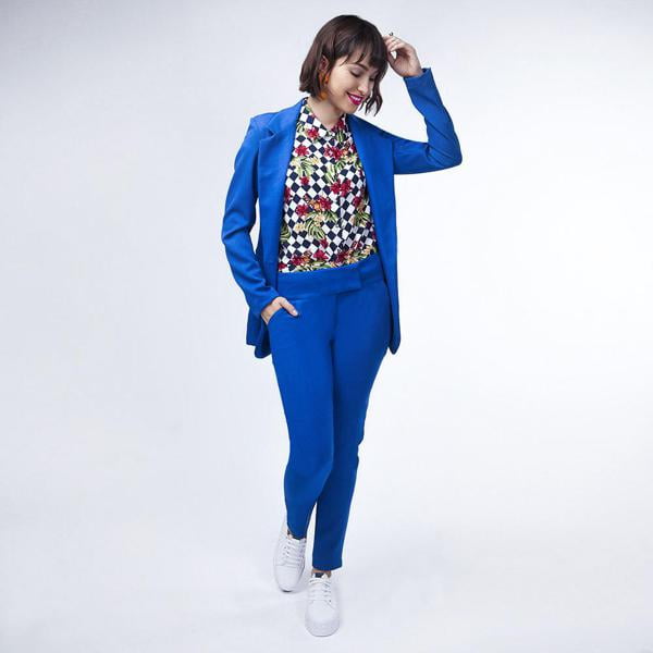 SACO DAMA AZUL Mundo Terra 19455