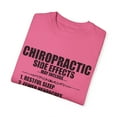 thumbnail image 3 of Novelty Chiropractic Side Effects Orthopedic Enthusiast Hilarious Bone Spinal Expert Physician Medicine Unisex Garment-Dyed T-shirt, 3 of 4