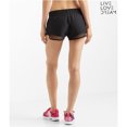 thumbnail image 2 of Aeropostale Womens Running Athletic Workout Shorts, Negro, X-Large Aeropostale Ejercicio, 2 of 2