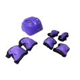 thumbnail image 3 of Combo patines Sweet Rocket Pro negro con morado talla M ajustable 22 a 24, 3 of 3