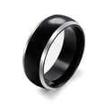 thumbnail image 1 of Men Tungsten Carbide Ring for Promise Engagement Wedding Band, 1 of 1