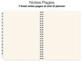 thumbnail image 5 of 2026-2027 Excello Brands 8.5" x 11" Academic Year Essential Planner, Weekly/Monthly, 14 Month, Clear, 5 of 7