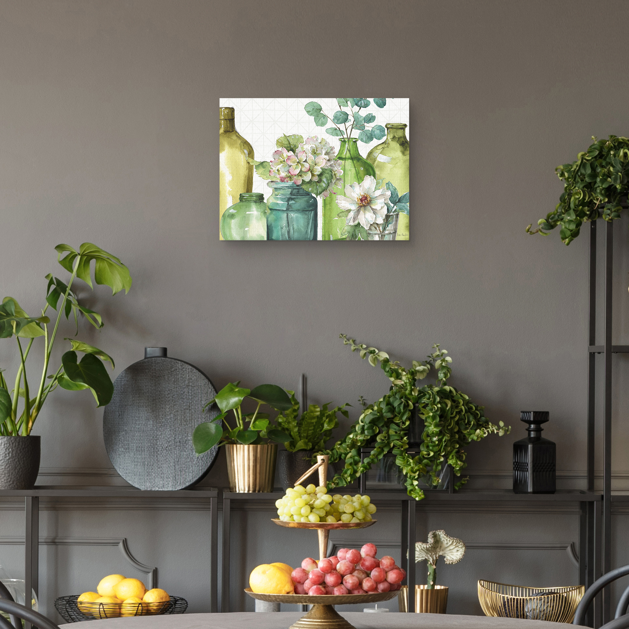 Mixed Greens XLIX by Lisa Audit Canvas Art Print