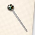 thumbnail image 4 of Chameleon Vintage Silver Lace-Edged Bookmark: the Gift for Readers and Book Lovers, 4 of 5