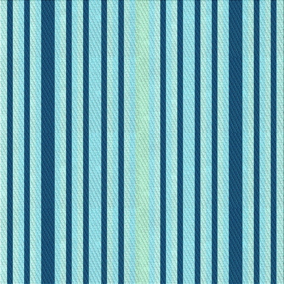 Ahgly Company Indoor Square Patterned Bright Navy Blue Area Rugs, 6' Square