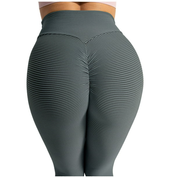 QWANG Women's Fashion Hip Lifting Exercise Running High Waist Yoga Pants - Walmart.com
