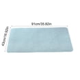 thumbnail image 3 of MTBLYS Alfombrilla antideslizante para bañera de 91 x 43 cm | Alfombrilla de ducha de PVC suave con orificios de drenaje y ventosas | Alfombrilla de secado rápido para bañera, 3 of 6