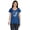 Blue, variant on Womens Scoop Neck Besties Typographic BFF Friend Cotton Tee Tops
