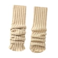thumbnail image 3 of Calentadores de piernas de punto, calcetines largos de punto, polainas de estilo japonés, puños de bota cálidos, pierna 44cm Yuyangstore Calientapiernas, 3 of 7