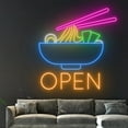 thumbnail image 4 of Handmadetneonsign Ramen Neon Sign, Ramen Noodle Bowl Led Light, Japanese Ramen Noodles Led Sign, 4 of 5