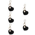 thumbnail image 3 of Worgeous 5pcs Heart Keychain Pendant Backpack Hanging Decor Keychain Heart Key Ring Decoration, 3 of 8