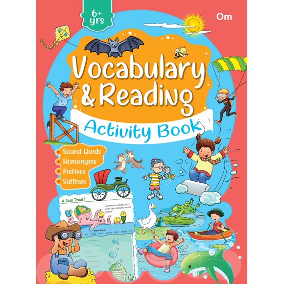 Livre d'Activités: Livre d'Activités Vocabulaire et Lecture - Activités Colorées pour Enfants
