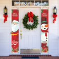 thumbnail image 3 of 1 Par De Adornos Navideños Para La Puerta Principal Adornos Navideños Parejas Navideñas Parejas Navideñas Bonitas Banderas Navideñas Para El Porche Ventanas Cuatro Estilos, 3 of 7