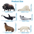 thumbnail image 3 of Figuras de animales Toymany Polar Animals, 12 unidades, para niños mayores de 3 años, 3 of 8