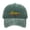 Washed Green, variant on Vintage Washed Cotton Baseball Dad Hat for Adults, Colorful Peacock Bass Fish Embroidered Adjustable Casual Outdoor Fishing Cap for Men Women