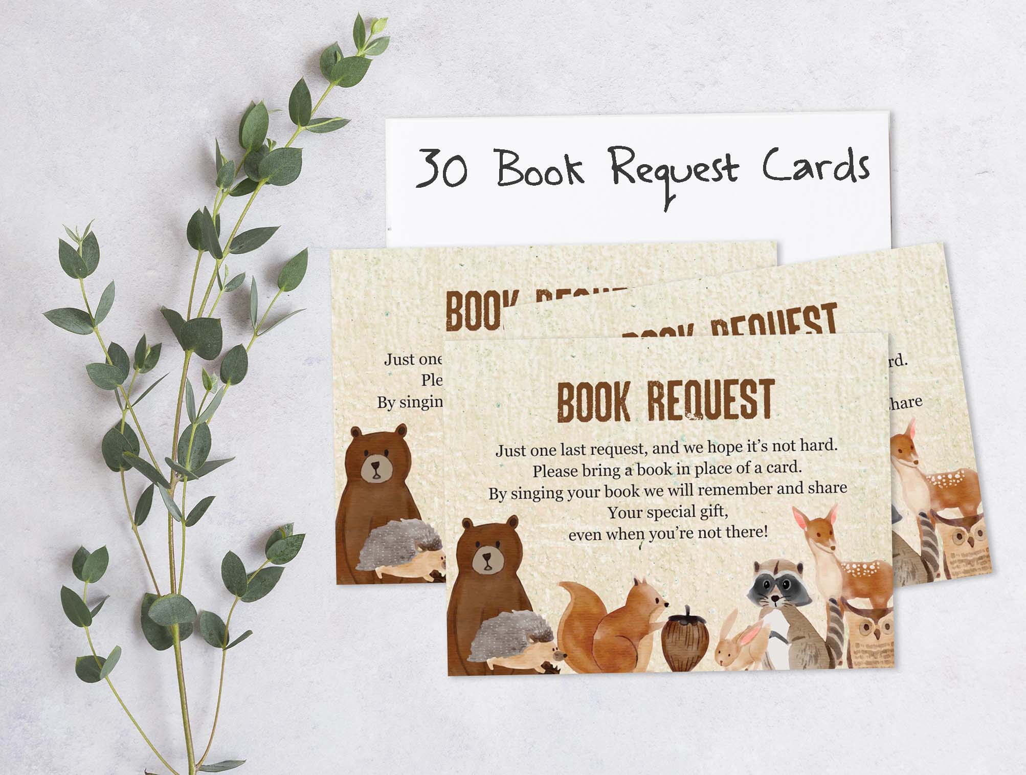 Inkdotpot Set Of 30Jungle Animals Baby Shower Invitations-Diaper Raffle Tickets And Baby Shower Book Request Cards Gender Neutral Invites Its A Boy Its A Girl
