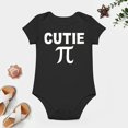 thumbnail image 4 of Cutie Pie - Baby Clothes - Funny Newborn Bodysuit Outfits for Boys And Girls Black-style 6months, 4 of 7