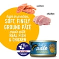 thumbnail image 4 of Tiki Cat Luau Pate Wet Cat Food, Salmon & Chicken, 2.8 oz. Can, 4 of 6