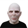 thumbnail image 1 of Halloween Movie Head Cover Demon Scary Halloween Head Gear Realistic Latex Headwear Cosplay Props for Adults, 1 of 4