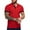 Red, variant on Auburet Men's Short Sleeve Casual Slim Fit Shirts Classic Cotton Shirts