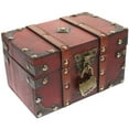 thumbnail image 1 of SHISUYAN Large Capacity Jewelry Box Vintage Decorative Box Jewelry Storing Organizer with Lock, 1 of 9