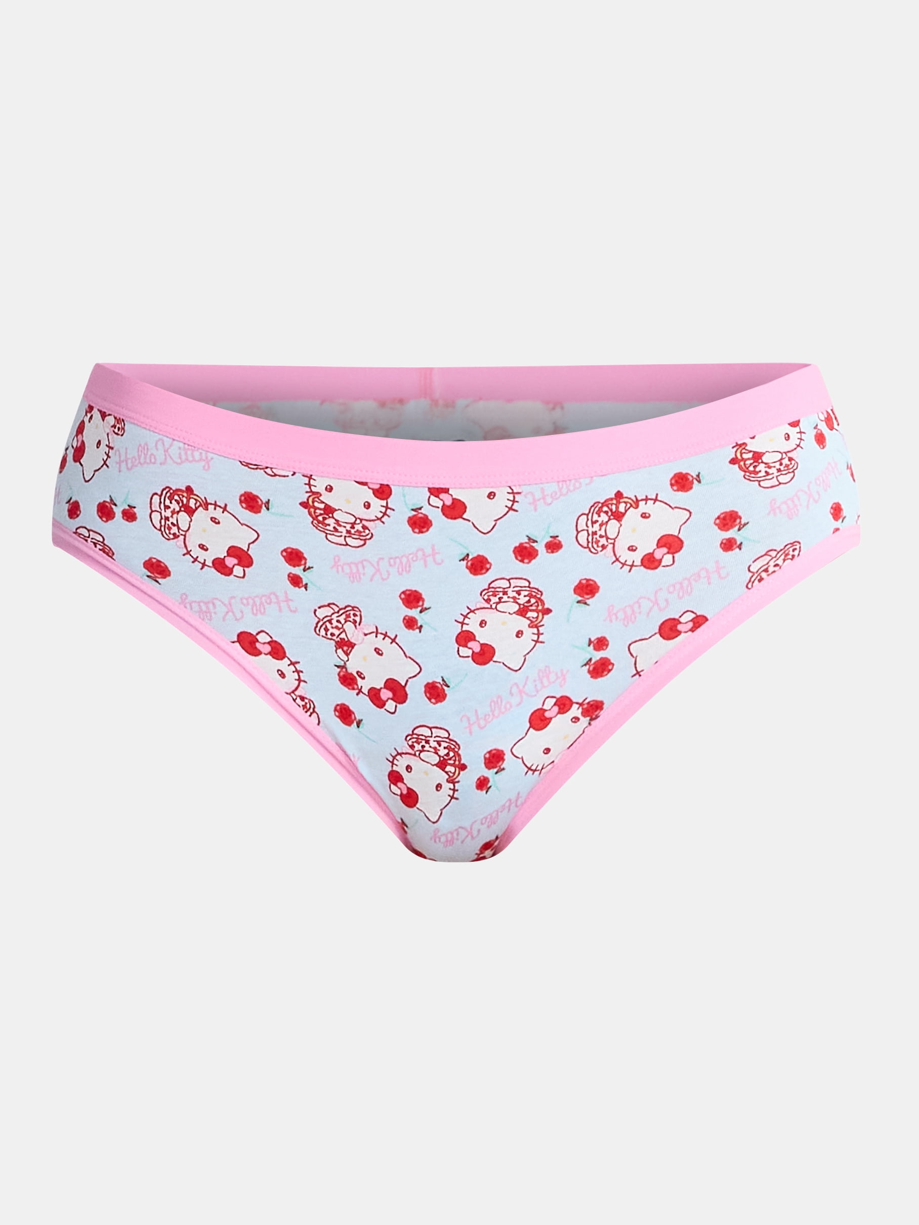 Hello Kitty Women's Hipster Panties, 3-Pack, Sizes S-XXL
