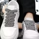 thumbnail image 5 of 08/15cm Wide Black White Flat Shoelaces For Sneakers Shoe Laces Man And Woman Shoelace Length 120cm Shoes Accessories, 5 of 5