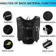 thumbnail image 4 of Bolsa de agua para bicicleta, 5 l, para deportes al aire libre, cross country, ciclismo, mochila para hombres y mujeres, 4 of 5